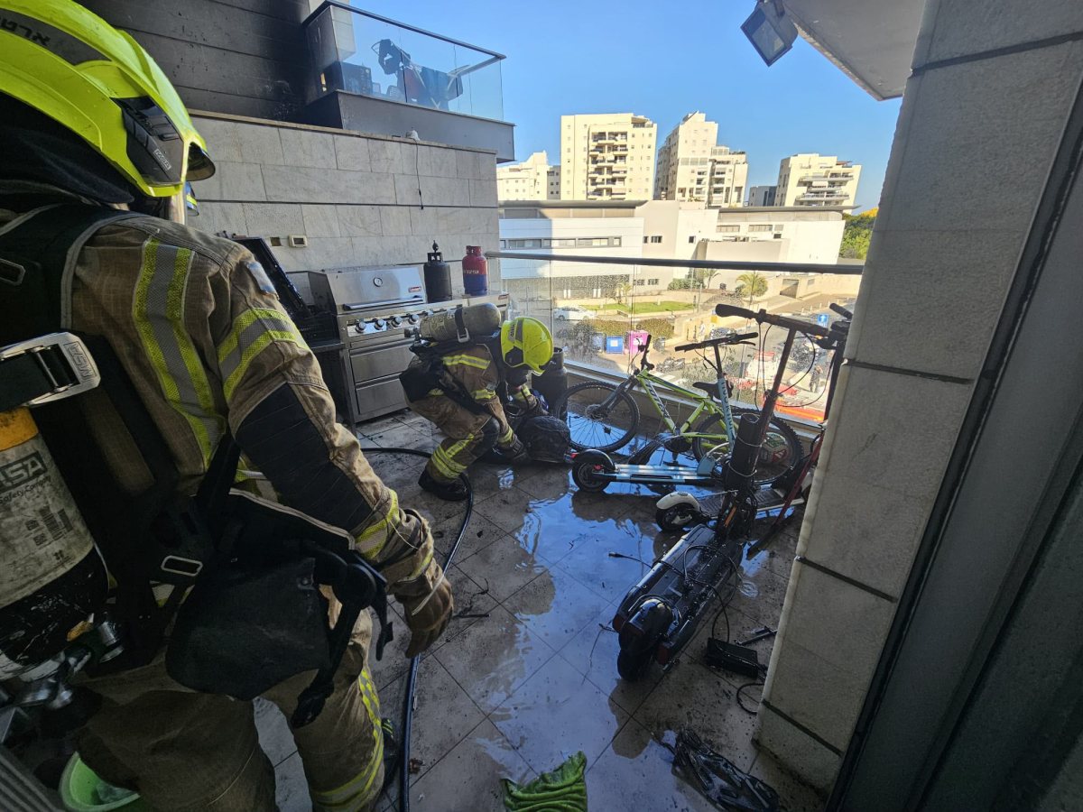 צילום: כיבוי והצלה חולון