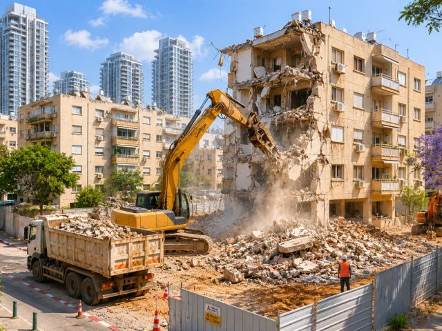 אילוסטרציה פינוי בינוי
