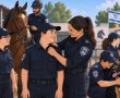 לראשונה במשטרה: תלמידי "מיתרים" מחולון הצטרפו כמתנדבים במסגרת פיילוט מיוחד
