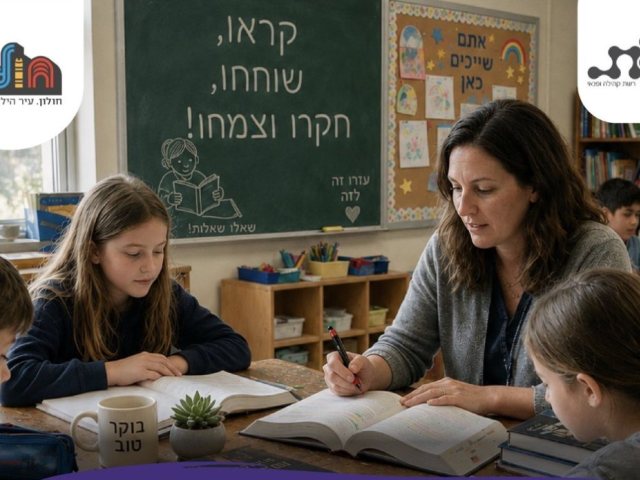 שיעורי תיגבור בבתי הספר בחולון (באידבות העירייה)