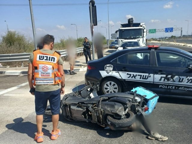 זירת התאונה הקטלנית 